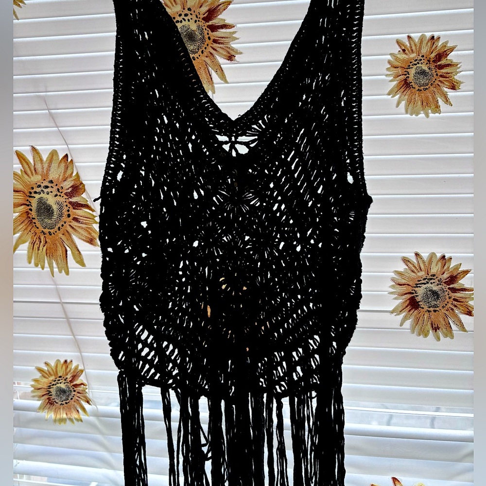 Forever 21 Fringed Tank